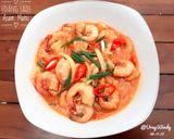 Foto langkah ke 6 dari resep Udang Saos Asam Manis.