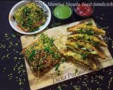 A picture of step 9 of Mumbai Masala Toast Sandwich.