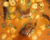 Foto del paso 6 de la receta Garbanzos con Shiitake en Salsa de Tomate y Zanahoria