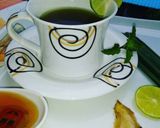 A picture of step 7 of Lemon grass tea.