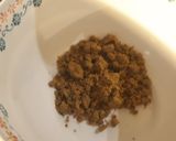 A picture of step 3 of Kentucky bourbon pecan pie.