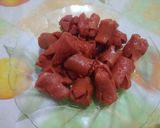 Foto langkah ke 1 dari resep Sosis asam manis.