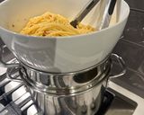 A picture of step 6 of Pasta alla Carbonara I.