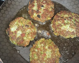 Foto del paso 5 de la receta: Tortitas de brócoli con champiñones