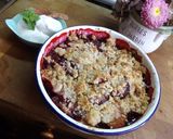 Foto del paso 3 de la receta: Streusel de ciruelas rojas al moscatel
