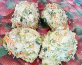 Foto del paso 5 de la receta: Calabacín relleno de verduras, mejillones y sepia