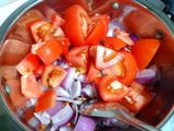 Tomato Onion Chutney.