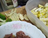 箭筍炒肉絲的食譜步驟1照片