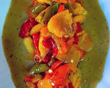 Foto del paso 10 de la receta: Ensalada de pimientos asados en salsa invertida del mismo asado