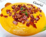 Pas rețetă Supă cremă de cartof dulce și crispy bacon 4 fotografie
