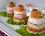 Foto langkah ke 10 dari resep Nasi Uduk Mini Lapis.