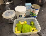 Hình bước làm 1 của món Bơ già dừa già EatWell
