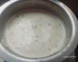 A picture of step 2 of Janmashtami special dry fruit rabdi.