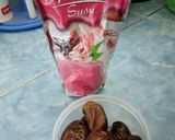 Foto langkah ke 1 dari resep Puding Susu Kurma.