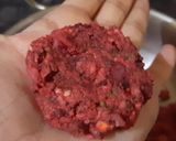 बीटरूट डाळ वडा (beetroot daal vada recipe in marathi) रेसिपी स्टेप 3 फोटो 