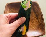 Foto del paso 2 de la receta Temaki Zushi (Rollo de Sushi estilo DIY)