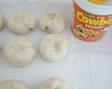 A picture of step 7 of Chapati with green grams(ndengu).