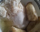 Foto del paso 1 de la receta: Budín🥧 de banano🍌 con bagazo de leche🍶 de coco🥥 y leche de arroz🍚🤔!!!