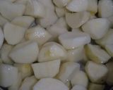 A picture of step 1 of Mashed potatoes #4weekschallenge.