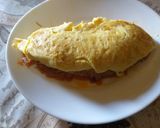 Une image de l'étape 5 de Omurice une omelette aux riz.
