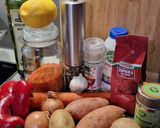 Vöröslencse- krémleves paprikával (vegán) recept fázis 1 fotója