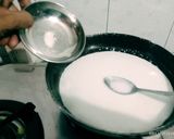 A picture of step 3 of Delicious colorful tasty Gulab Pak with Alum powder.