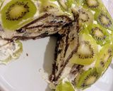 Kivis joghurttorta recept fázis 12 fotója