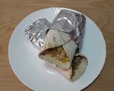 Pas rețetă Tortillas cu somon și orez 10 fotografie