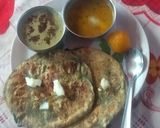 बथुआ का पराठा (bathua ka paratha recipe in Hindi) रेसिपी चरण 6 फोटो