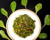 মটরশুঁটি দিয়ে পালংশাক ভাজি রেসিপির ধাপ 2 ছবি