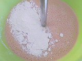 Bizcocho con pepitas de chocolate
