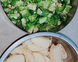 शिमला मिर्च आलू की सब्जी(SHIMLA MIRCH ALOO KI SABZI RECIPE IN HINDI) रेसिपी चरण 1 फोटो