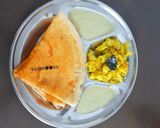 मिश्र डाळीचे पौष्टिक आप्पे आणि मसाला डोसा (Appe -Masala Dosa Recipe In Marathi) रेसिपी स्टेप 8 फोटो