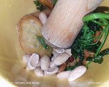 Foto del paso 2 de la receta: Cazuelita de peix con picada de almendras y chips de alcachofa