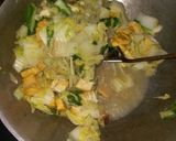 Foto langkah ke 4 dari resep Tumis sawi putih + tahu budget 5000.