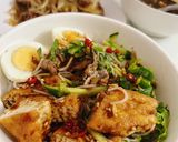 Hình bước làm 2 của món Bún nước tương