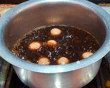 A picture of step 6 of Chocolate Roshogolla.