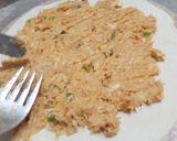 A picture of step 5 of Pizzy Paratha.