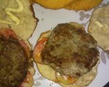 Foto del paso 9 de la receta: Sándwich de hamburguesa con Pan frito       
