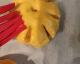 Paneer stuffed pumpkin dinner rolls recipe step 13 photo