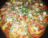 A picture of step 19 of Veg pizza.
