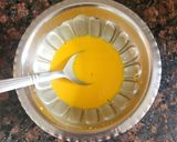 A picture of step 1 of Mango Custard.