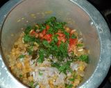 A picture of step 3 of White Peas Chat.
