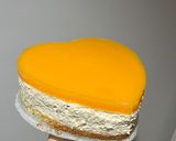 Barackos mousse torta kókuszos piskóta alapon recept fázis 6 fotója