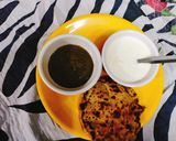A picture of step 6 of Onion parantha.