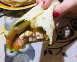 Foto del paso 7 de la receta: Wraps de pollo con tortillas caseras