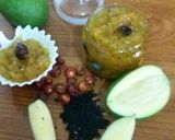 A picture of step 4 of ✡🔴✡KHATTI MEETHI KAREE KI CHUTNEY(raw mango).