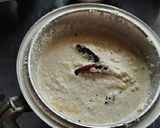 A picture of step 3 of Idli coconut chutney.