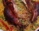 صورة لخطوة 16 من وصفة دجاج مشوي محشي بالارز 🍗🍗
