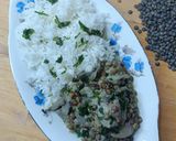 Une image de l'étape 5 de 🍛 Dhal de lentilles vertes au lait de coco.